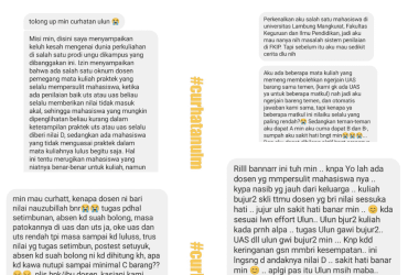Mahasiswa Tuntut Transparansi Nilai