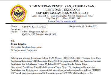 Penurunan UKT