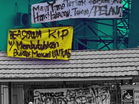 Spanduk Sindiran di Tengah Pemilu-Ma