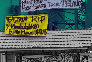 Spanduk Sindiran di Tengah Pemilu-Ma